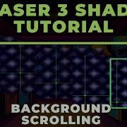Учебник по шейдеру Phaser 3 эффект прокрутки фона EarthBound
