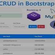 PHP CRUD Create Read Update Delete Tutorial With MySQL Bootstrap 4 PART 5