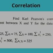 Correlation How To Solve Correlation Problems Solved Example 7
