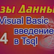 Базы данных на Visual Basic NET 4 4 Введение в Tsql на MS SQL Server 2008
