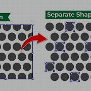Expand Or Release Pattern Into Separate Shapes In Illustrator