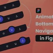 Animated Bottom Navigation Bar In Figma Prototype Tutorial