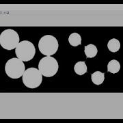 Split Apart Joined Objects Using Erosion MATLAB