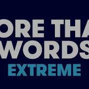 Extreme More Than Words Karaoke With Lyrics