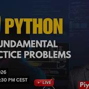 100 Python Fundamental Practice Problems