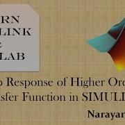 Step Response Of Higher Order Transfer Function In SIMULINK