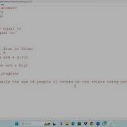 Python Programming Conditional Statement Part 1