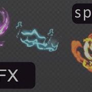 Spine 2D VFX 3 Magic Teleport Lightning Tornado Explosion