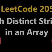 Kth Distinct String In An Array Leetcode 2053 Python