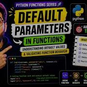 Python Function Design Default Parameters And Validation