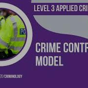 Crime Control Model WJEC Criminology Unit 4 AC 1 3 Revision