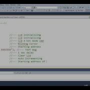 INTERFACING OF LCD TO MICROCONTROLLER AND SENDING DATA VIA USART
