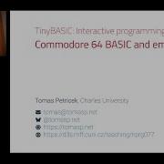 TinyBASIC 3 1 Commodore 64 BASIC And Emulators