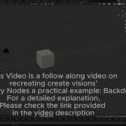 Geometry Nodes Backdrop Setup