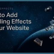 How To Add Scrolling Effects To Your Website
