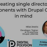 Creating Single Directory Components With Drupal Canvas In Mind