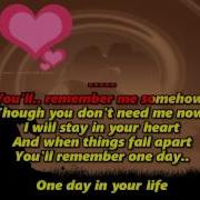 One Day In Your Life Karaoke HD Michael Jackson
