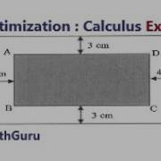 Optimization Calculus Example 4