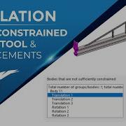 Underconstrained Bodies Tool In SOLIDWORKS Simulation