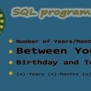 How To Compute The Amount Of Years Months And Days Between Two Dates