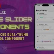SwiftUI Range Slider Pro Advanced Dual Thumb Control Component