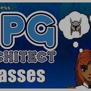 RPG Architect Tutorial Character Classes