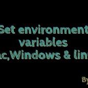 How To Set Environment Variable Permanently In MacOs Linux Windows Set Environment Variables