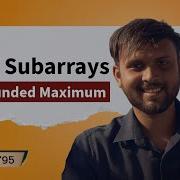 Number Of Subarrays With Bounded Maximum Leetcode 795