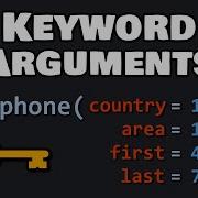 Python Keyword Arguments Are Awesome