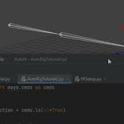 Maya Automatic FK Setup Python Scripting Tutorial