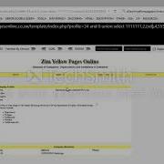 SQLI Challenge Www Zimyellowpagesonline Co Zw