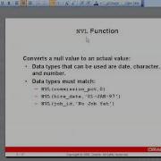 Oracle 006 Using Single Row Functions Part 2