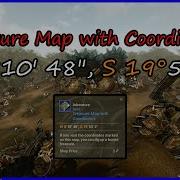 ArcheAge SEA Treasure Map With Coordinates W 0 10 48 S 19 53 2 Adventure
