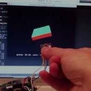 6 DOF IMU 3 Axis Accelerometer 3 Axis Gyroscope Arduino OpenGL Python Complementary Filter