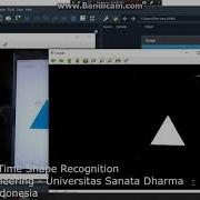 OpenCV Real Time Shape Recognition With Spyder