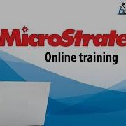 MicroStrategy Online Training MicroStrategy Video Tutorials