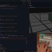 ASMR Programming Minecraft In Terminal No Talking