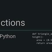 Basic Python 8 Functions