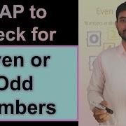 Program To Check For Even Or Odd Number In Java By Deepak