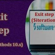 Exit Flow Step Exit From Value Iteration Webmethods 10 X