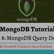 MongoDB Tutorial 8 MongoDB Query Document