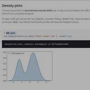 Kernel Density Estimate KDE Plot With Python Seaborn