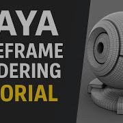 Maya Wireframe Rendering Tutorial Arnold Render