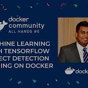 Machine Learning With TensorFLow Object Detection Running On Docker