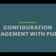 Configuration Management On Centos 7 Using Puppet