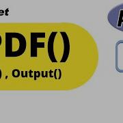 FPDF Generating PDF File With Cell Output With The Options To Manage Border File Save In PHP