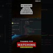 AI Writing Code Create Currency Convertor