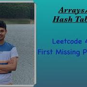 First Missing Positive Leetcode Hard 41 Arrays HashTable