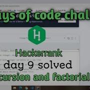 Hackerrank 30 Days Of Code Day 9 Solution Python Hackerrank Problem Solving Coding India