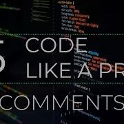 Code Like A Pro Comments How To Write Code Professionally With Code Examples